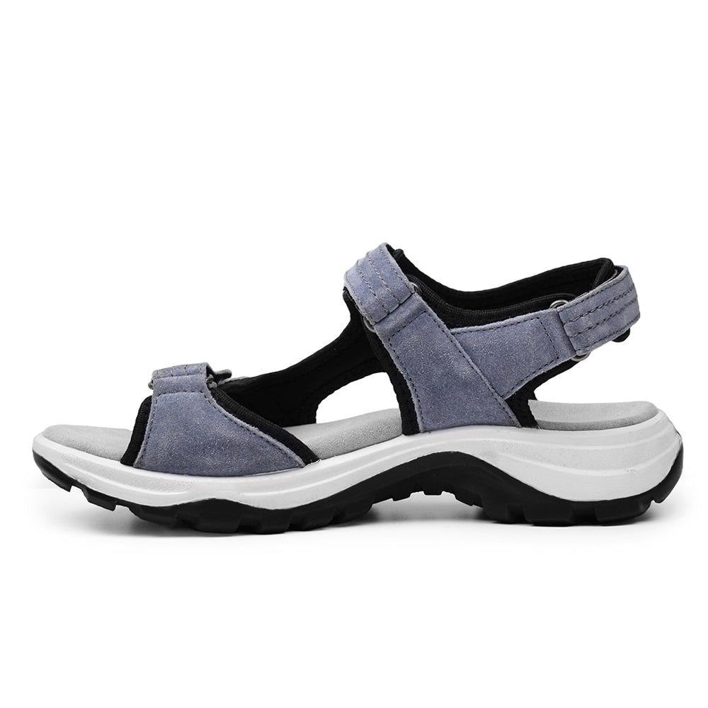 Produktbild 5 - Minfot Sandaler Sandhamn Dam Mocka Duvblå