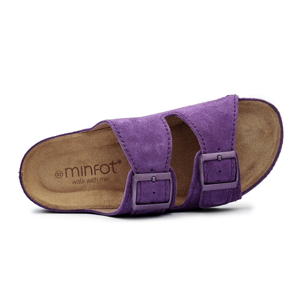 Produktbild 5 - Minfot Sandaler Voss Mocka Lila