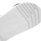 Scholl Sandaler Adapta Ilary Dam Läder Vit