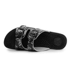 Minfot Massage Sandaler Fjäril Svart