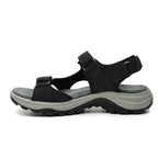 Minfot Sandhamn Sandaler Dam Nubuck Black