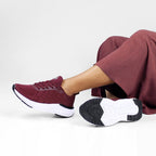 Minfot Sneaker Move Dam Mesh Bordeaux