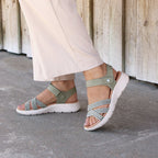Minfot Cloudlite Nia Sandaler Dam Grön