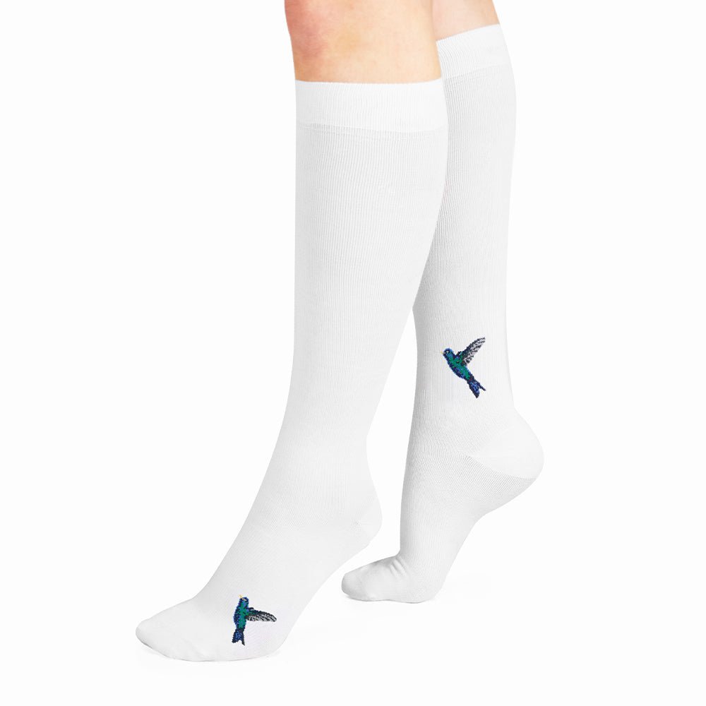 Minfot Flawless Stödstrumpor Eco Bomull Colibri 3-pack