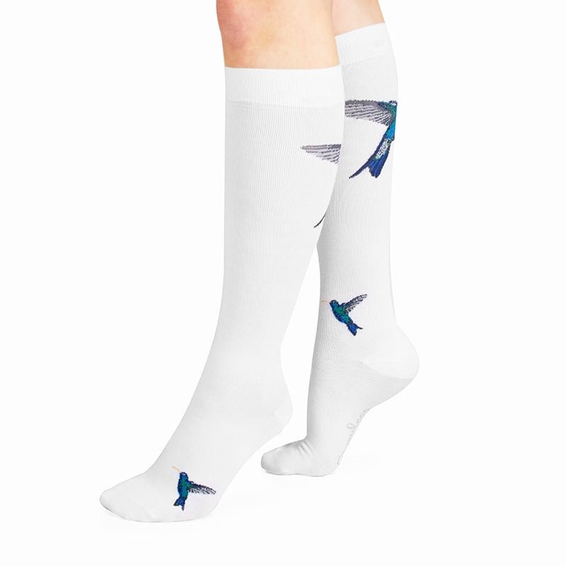 Produktbild 5 - bekvama-stodstrumpor-minfot-flawless-walk-colibri