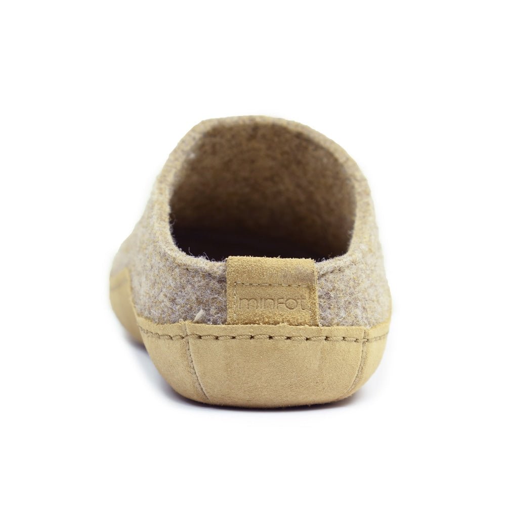 Produktbild 8 - Minfot Ulltofflor Arild Fotbädd Fårskinn Beige