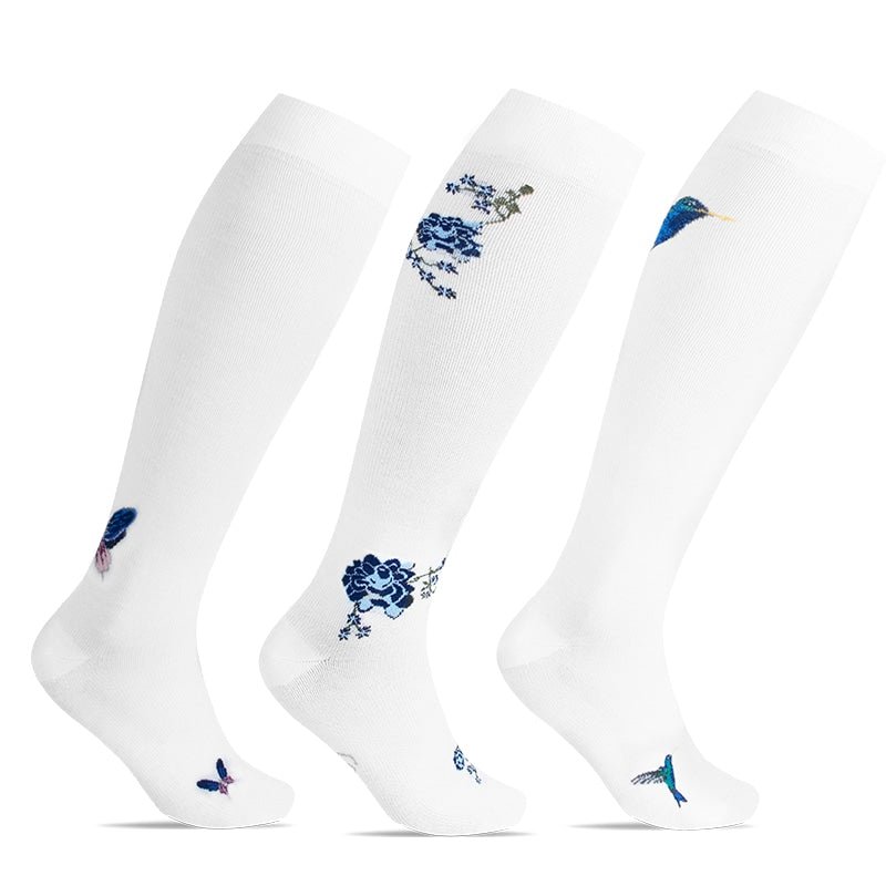 Minfot Flawless Stödstrumpor Eco Colibri 3-pack