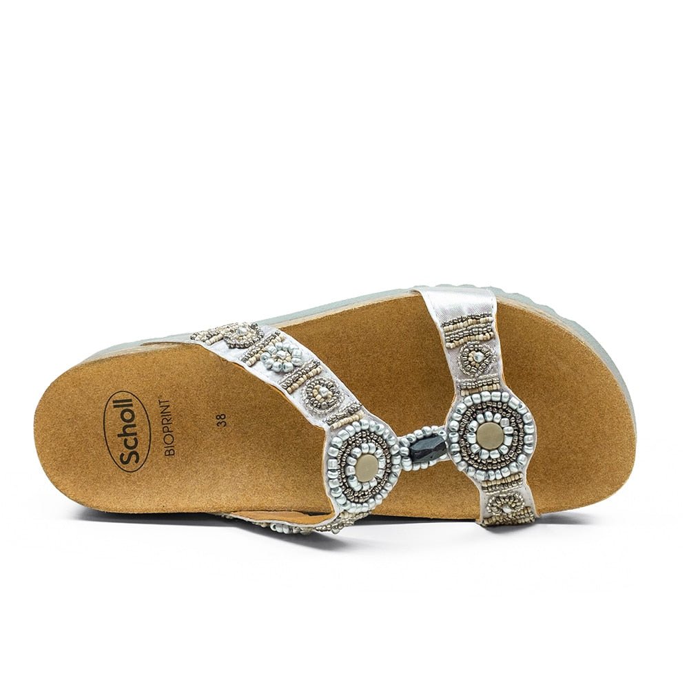 Produktbild 7 - Scholl Sandaler Dam Bioprint Bogota Silver
