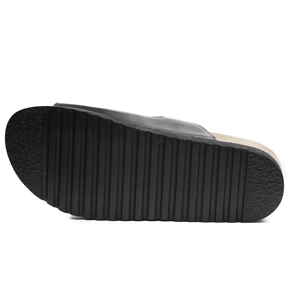 Minfot Sandal Mjuk Bio Svart Nappa