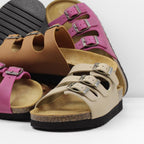 Minfot Sandaler Bio Skinn Stone