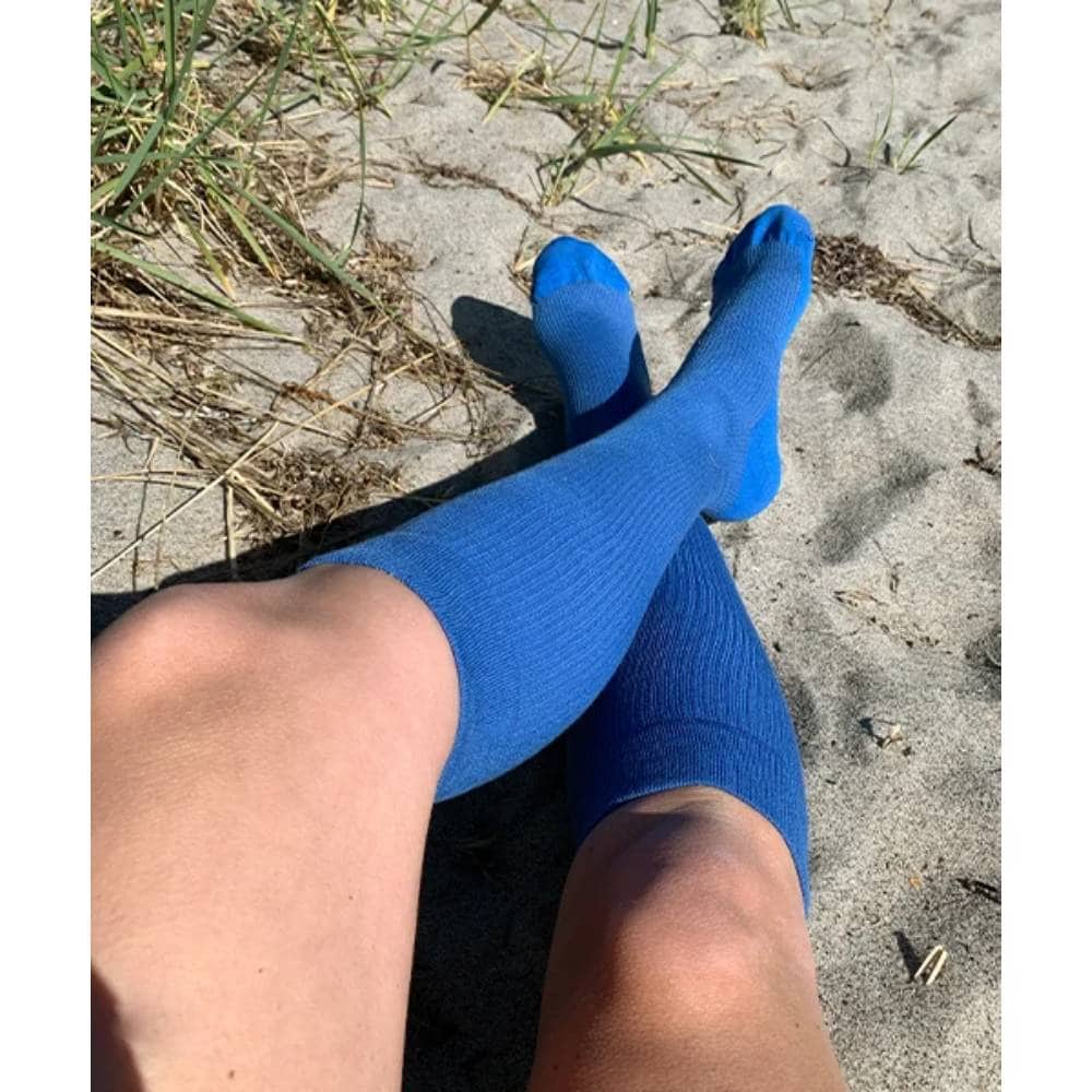 Produktbild 2 - SupCare  Stödstrumpor Bambu Blå