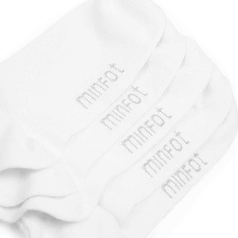 bomullsstrumpor-sneakers-mjuka-minfot-vit