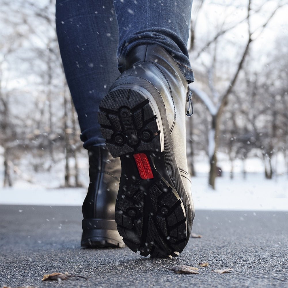 Produktbild 11 - Minfot Aaltonen Breda Boots Grip+ Vasa Skinn Ull Svart