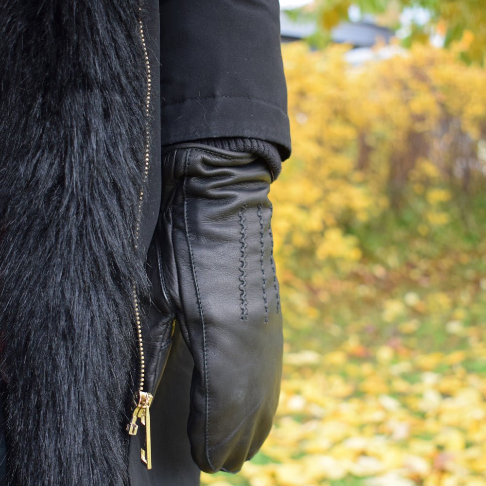 Produktbild 2 - Börjesson Handskar Dam Skinn Estella Svart