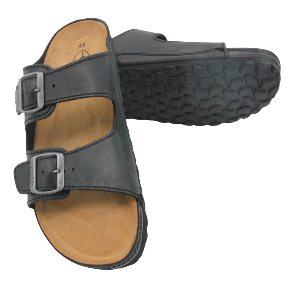 Produktbild 2 - Embla Hälsoskor Herrsandal Daniel Airbed Svart