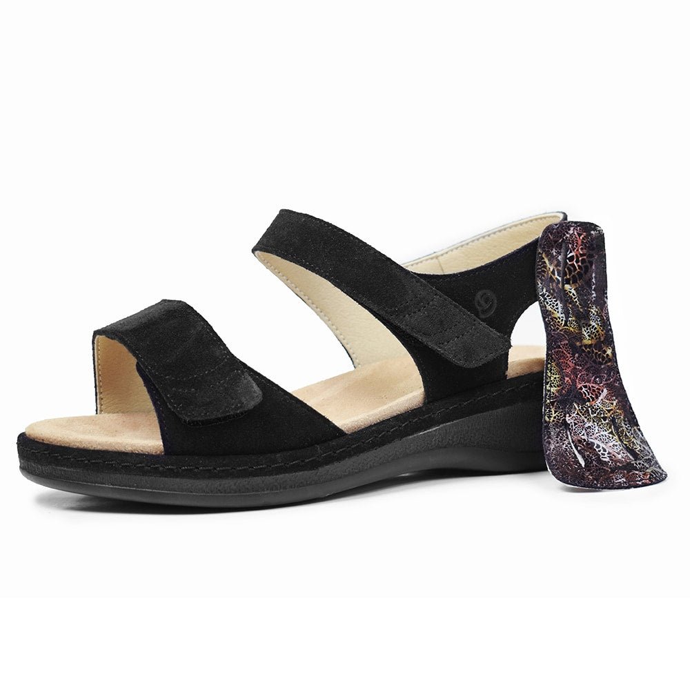 Suave Extra Bred Sandal Black Tenn