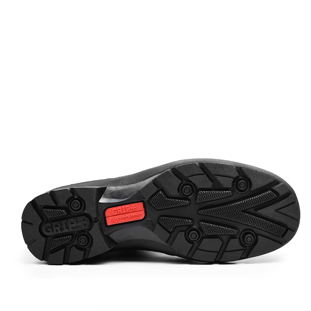 Produktbild 6 - Minfot Aaltonen Breda Boots Grip+ Vasa Mocka Ull Svart