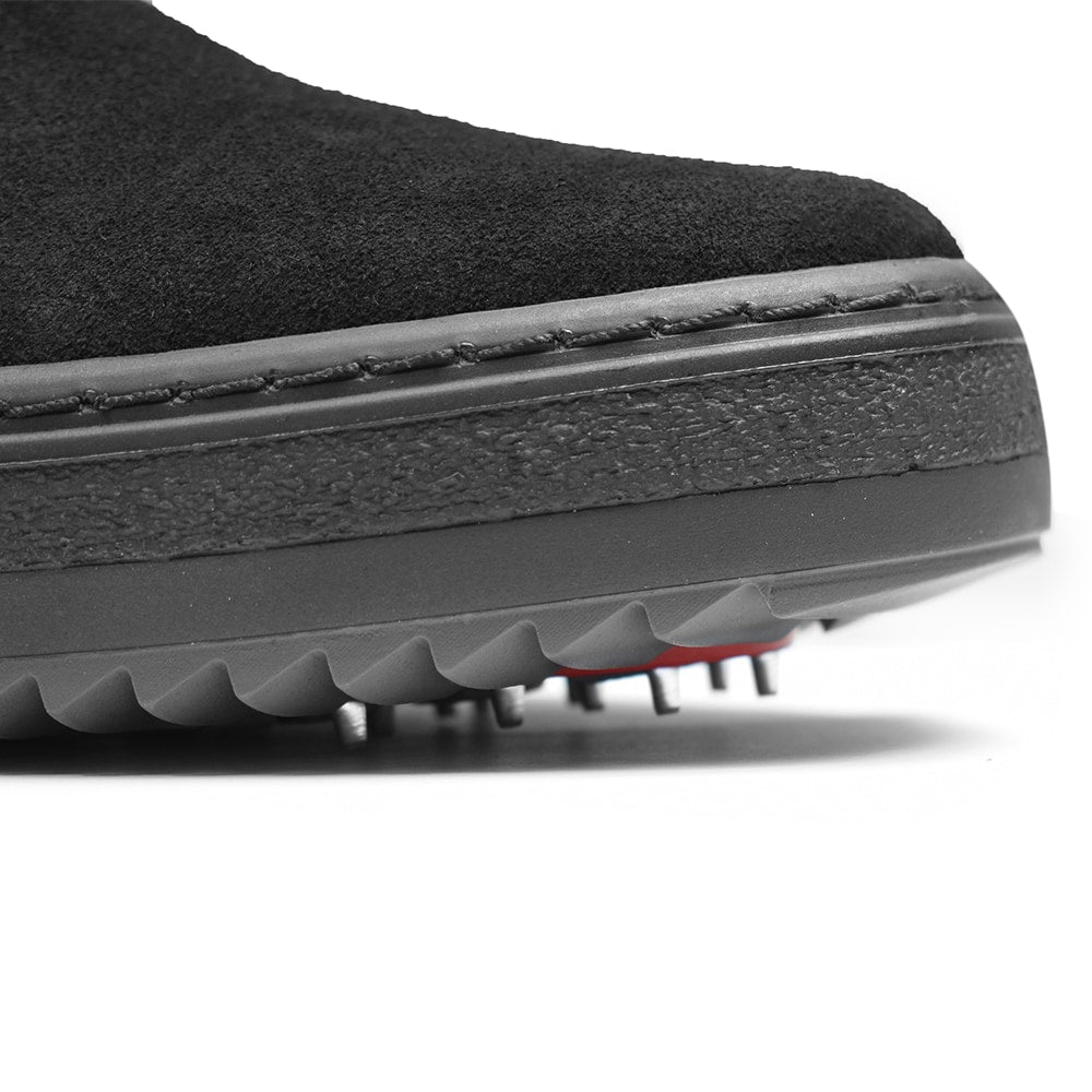 Minfot Dubbskor Idre Mocka Ull Svart