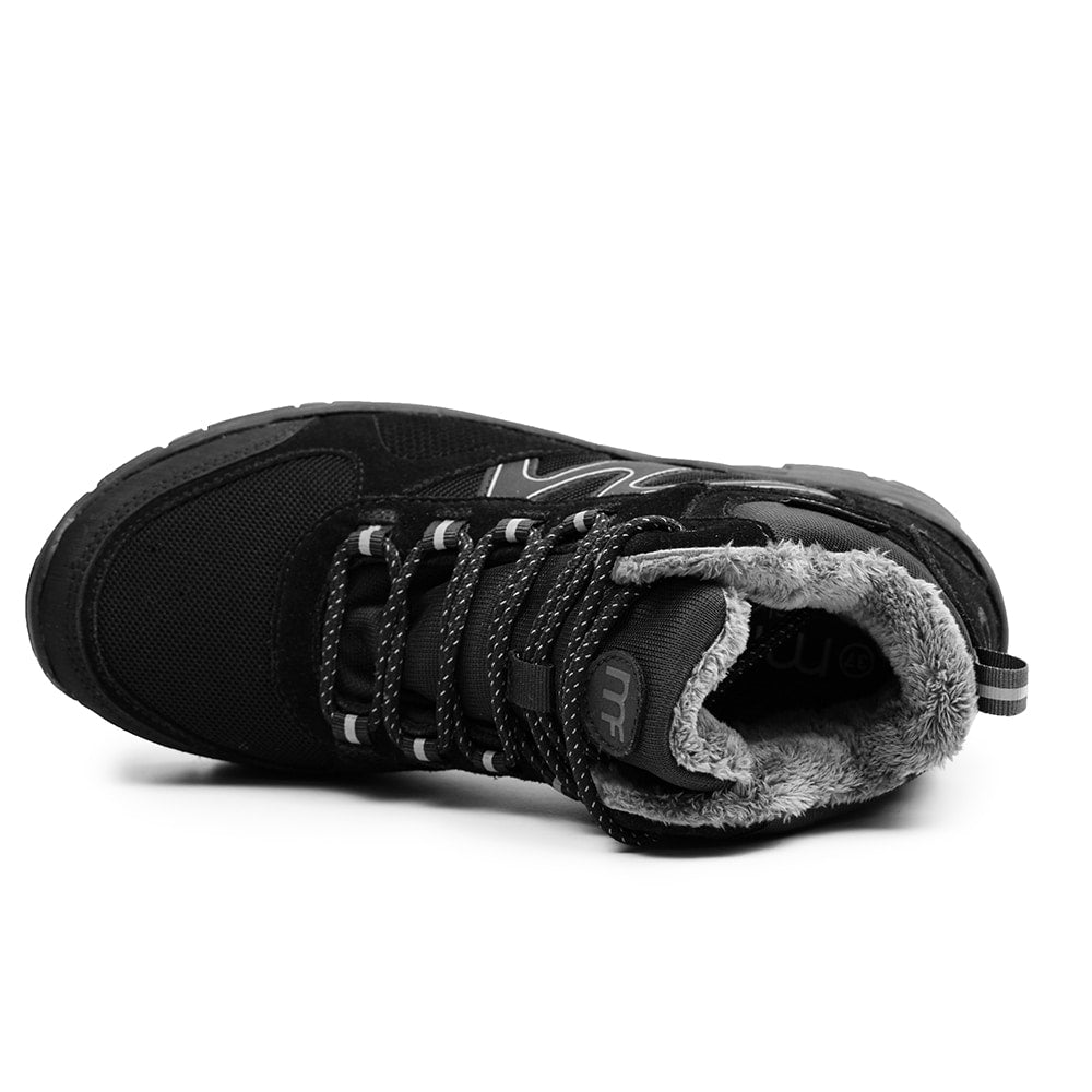 Minfot Snowgrip Dubbskor Vattentät Svart