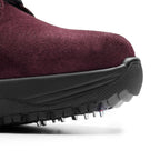 Minfot Dubbskor Lima Mocka Ull Bordeaux