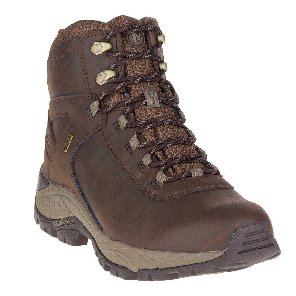 Produktbild 3 - Merrell Promenadsko Herr Vego Mid Leather WTPF Espresso