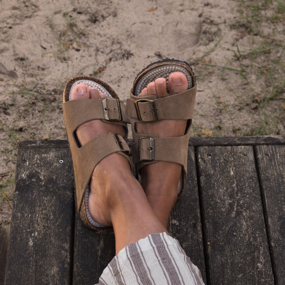 Produktbild 7 - Minfot Massage Sandaler Bio Mocka Tan