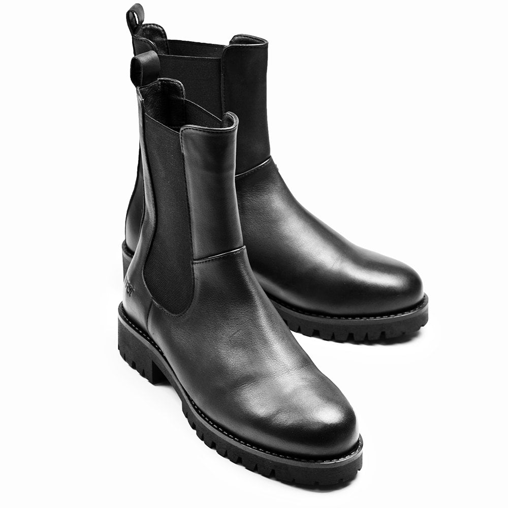 Produktbild 5 - Minfot Chelsea Boots City Läder Svart