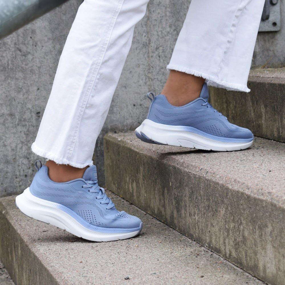 Minfot Sneakers Enjoy Dam Ljusblå