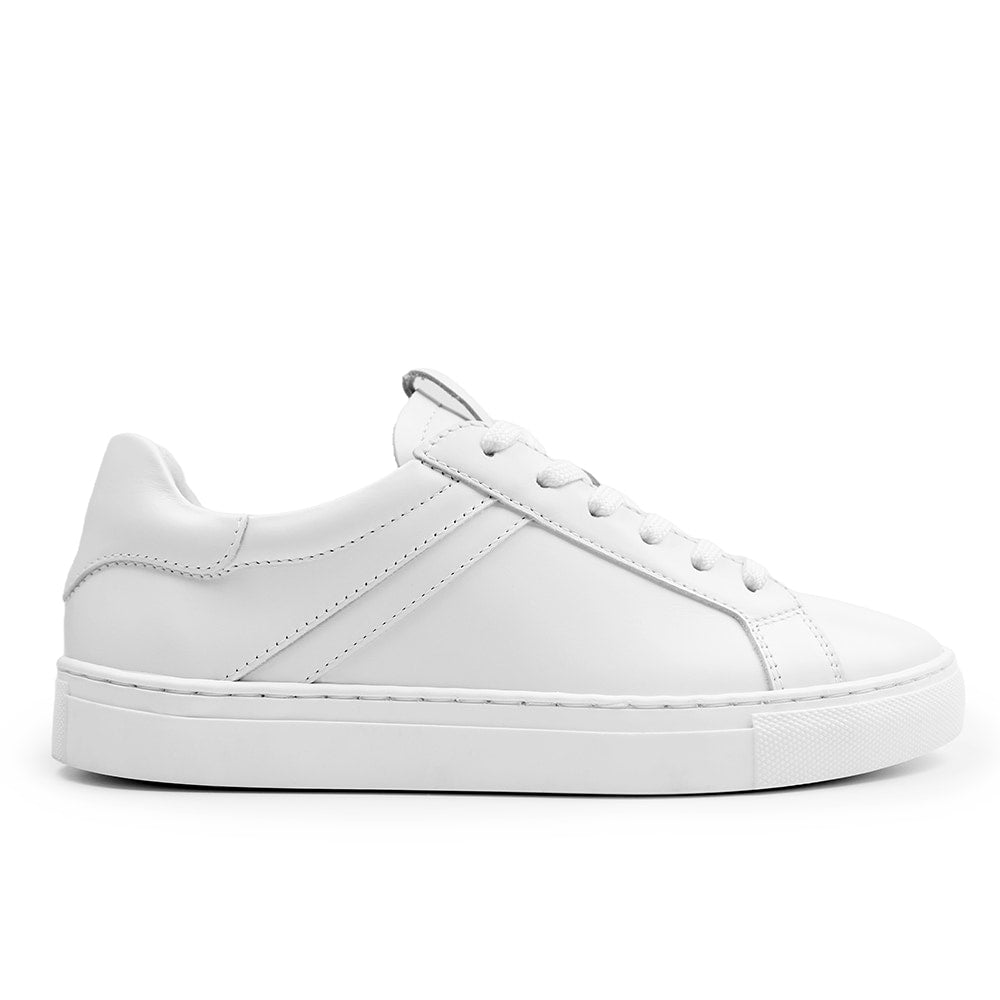 Minfot Comfort Sneakers Skinn Vit
