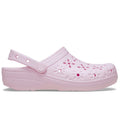 Crocs Classic Clog Floral Cut Out Pink Milk