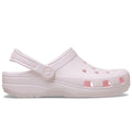 Crocs Classic Clog Hearts Cut Out Bubble Ice