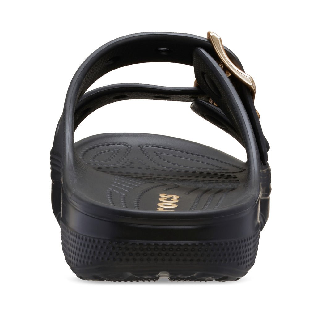 Produktbild 4 - Crocs Saturday Sandaler Metallic Buckle Dam Svart