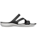 Crocs Womens Swiftwater Sandal Black White