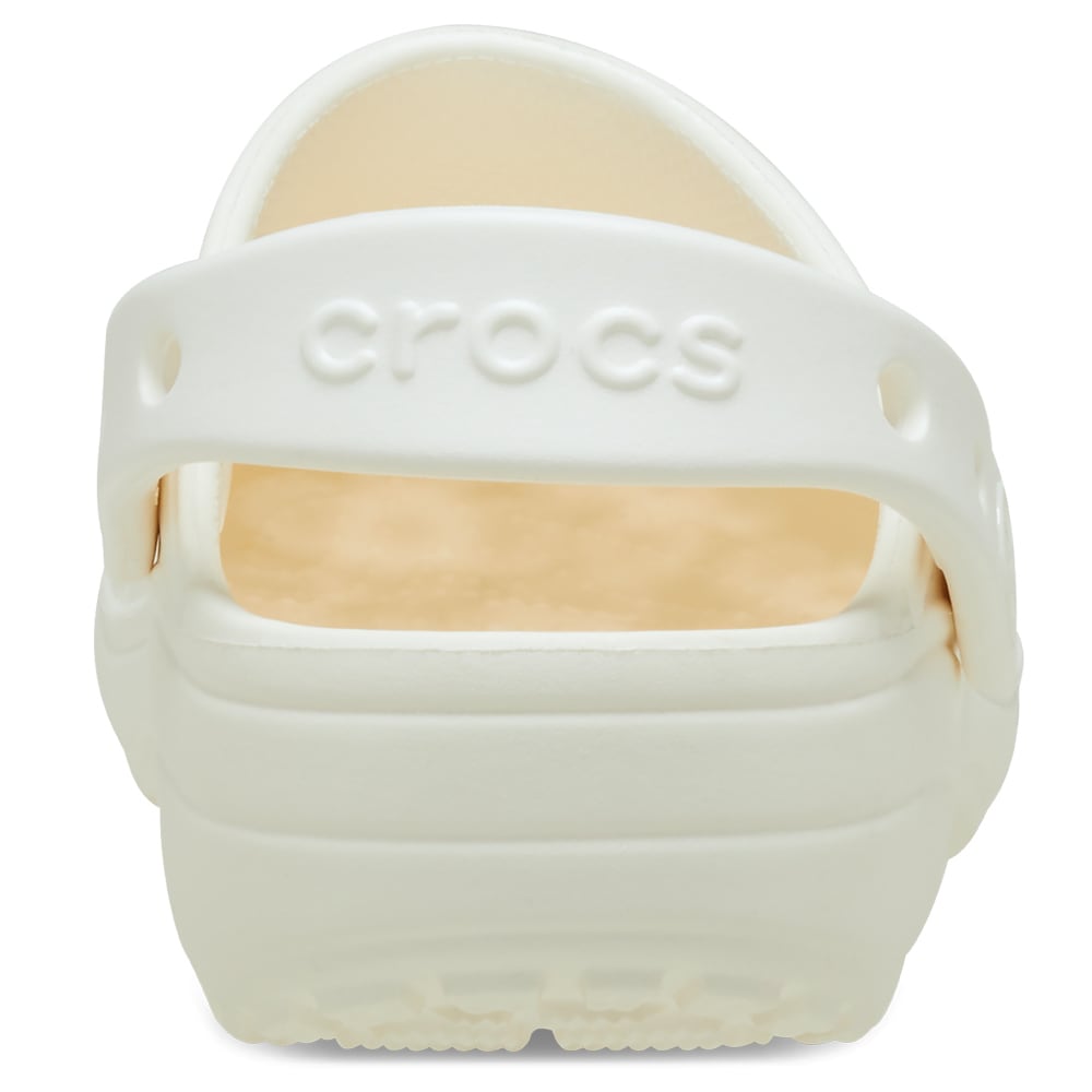 Crocs Classic Clog Floral Cut Out Chalk