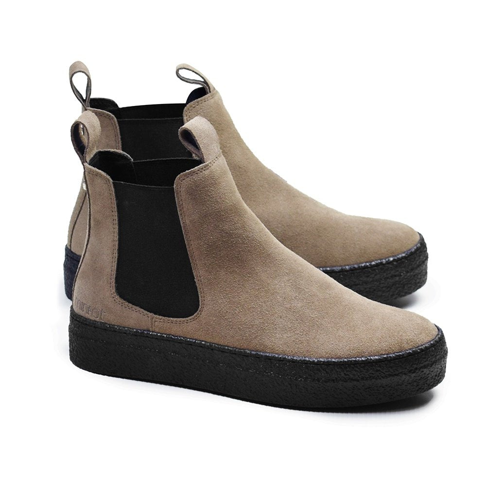 Minfot Chelsea Boots Visby Mocka Marmotta