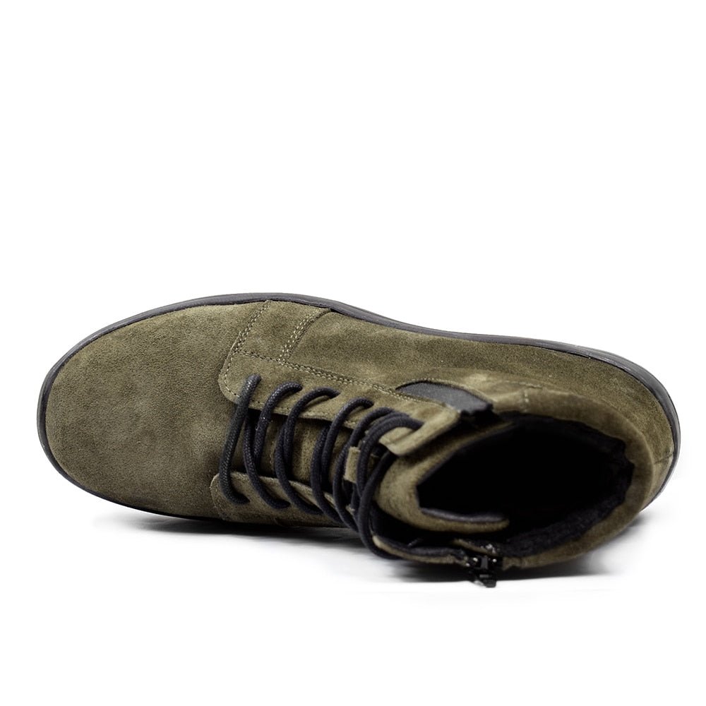 Minfot Kängor Nora Mocka Dam Grön