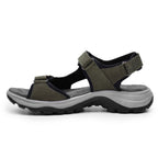 Minfot Sandhamn Sandaler Dam Nubuck Olivgrön