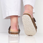 Minfot Lova Sandaler Dam Mocka Hallux Valgus Primo Soft Stone