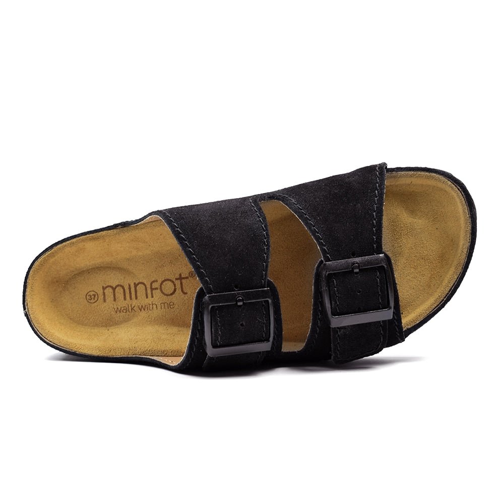 Produktbild 5 - Minfot Sandaler Voss Mocka Svart