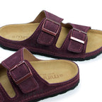 Minfot Sandaler Voss Mocka Vinröd