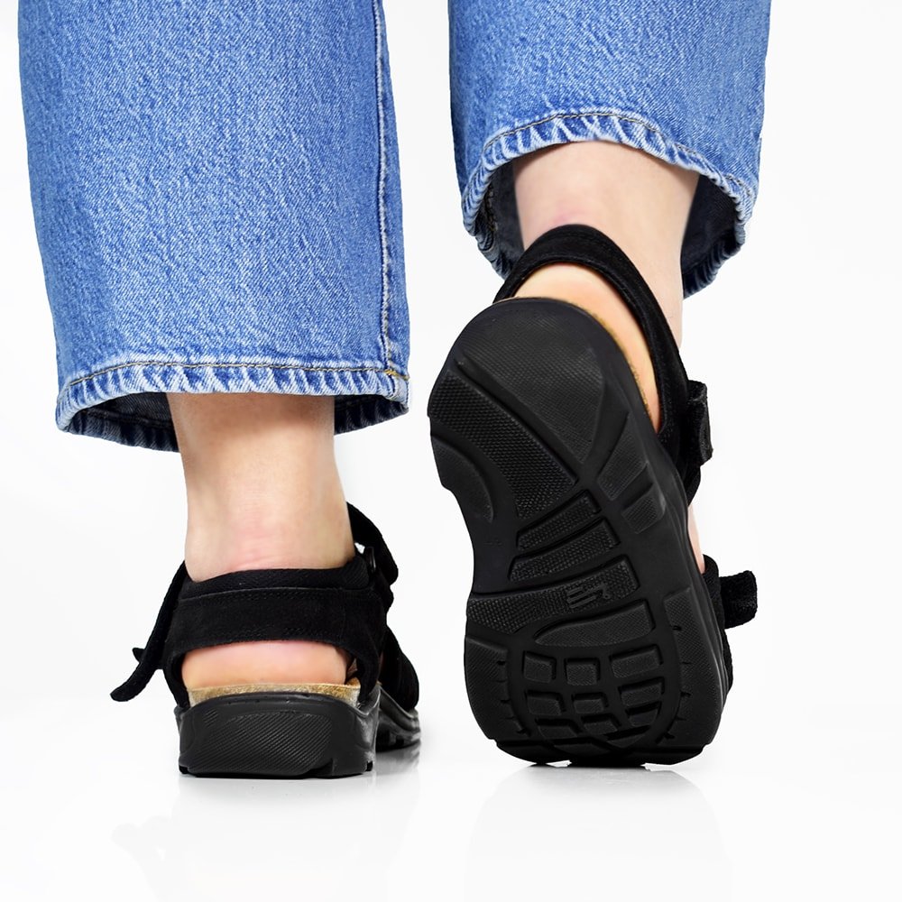 Produktbild 17 - Minfot Sandaler Flex Svart Mocka