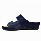 Minfot Skagen Sandaler Dam Stretch Navy
