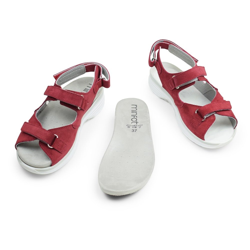 Produktbild 9 - Minfot Sunny Sandaler Röd