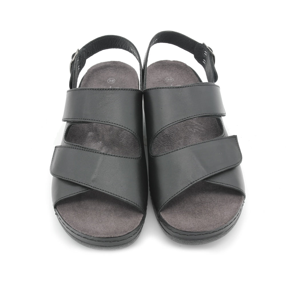 Embla Hälsoskor Sandaler Mimmi Svart ergoflex/hälrem