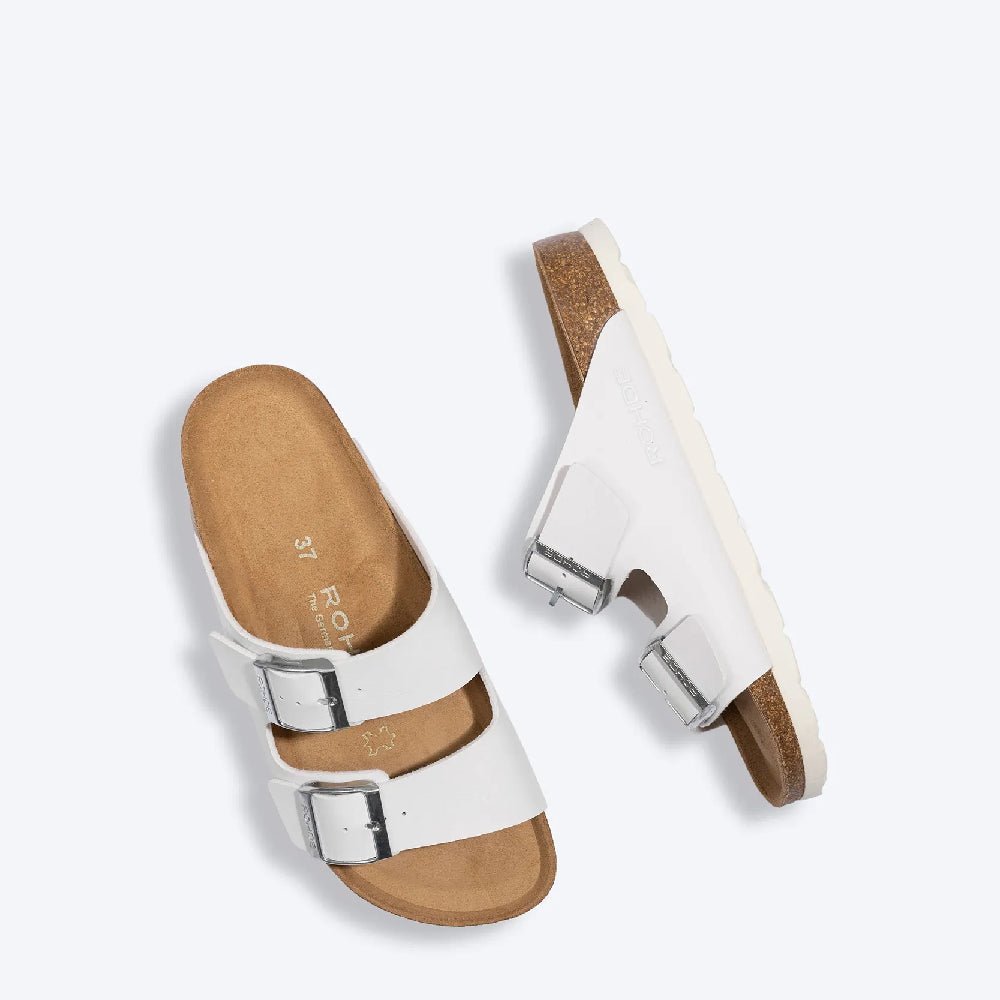 Rohde Sandaler Dam Birkoflor Vit