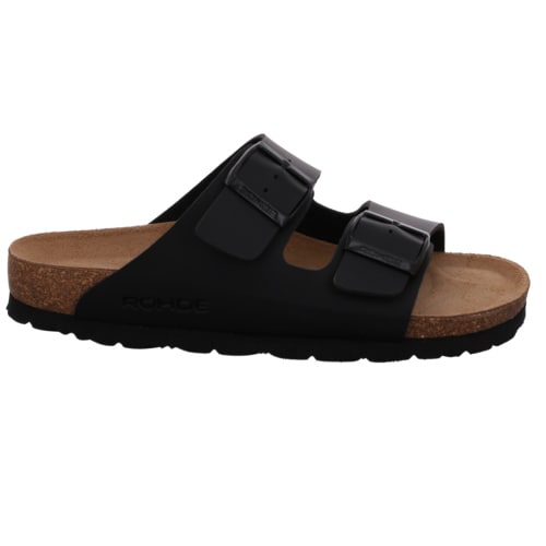 Produktbild 2 - damsandaler-rohde-svart-mjuk