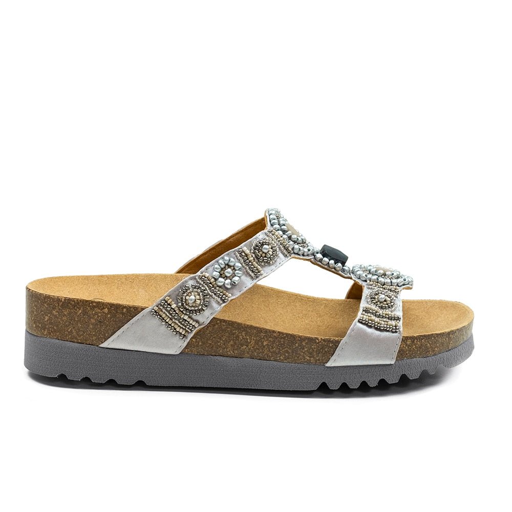 Produktbild 6 - Scholl Sandaler Dam Bioprint Bogota Silver