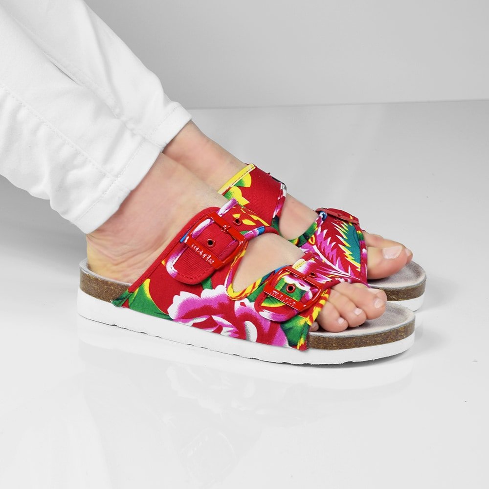 Produktbild 2 - Sköna Marie Sandaler Ellie Red Multi