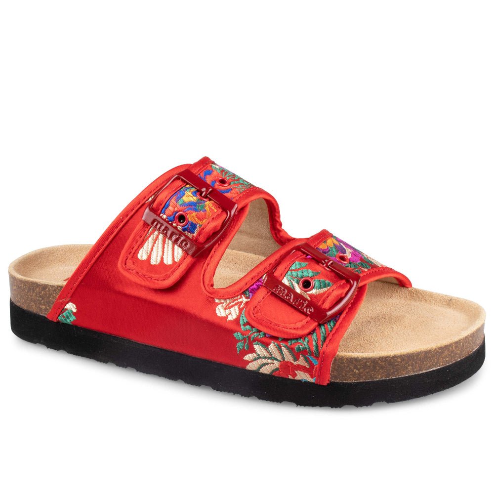 Sköna Marie Damsandal Thalia Röd