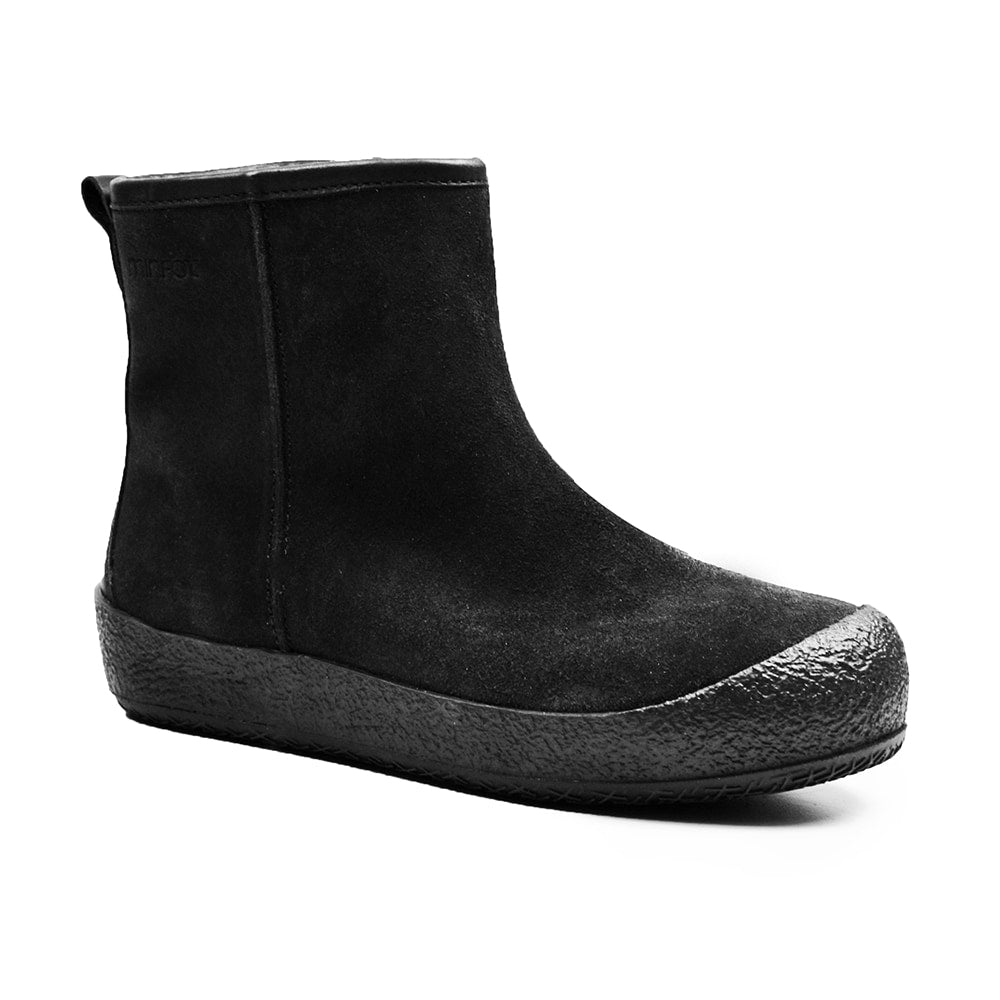 Minfot Curling Boots Lund Mocka Svart